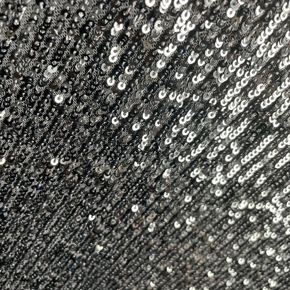 Talbots Skirt Womens 6 Sequins Silver Classic Dressy Holiday Glam Work Event - Picture 2 of 10